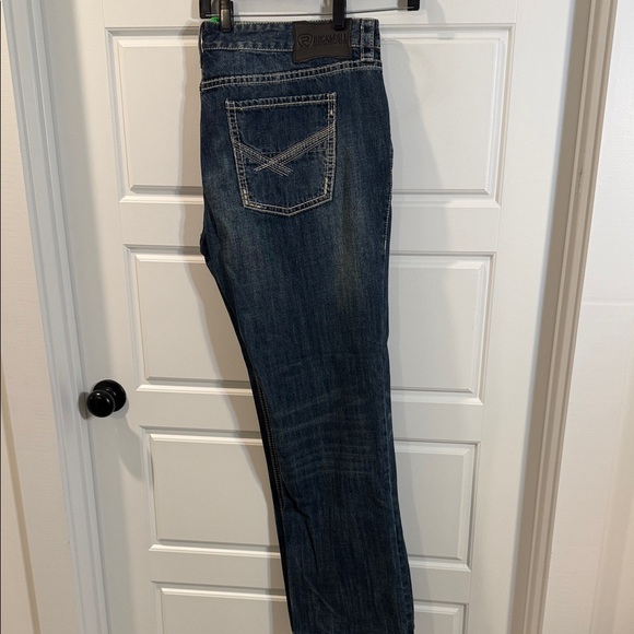 Rock and Roll Denim Jeans Pistol Straight 42x34 NWOT